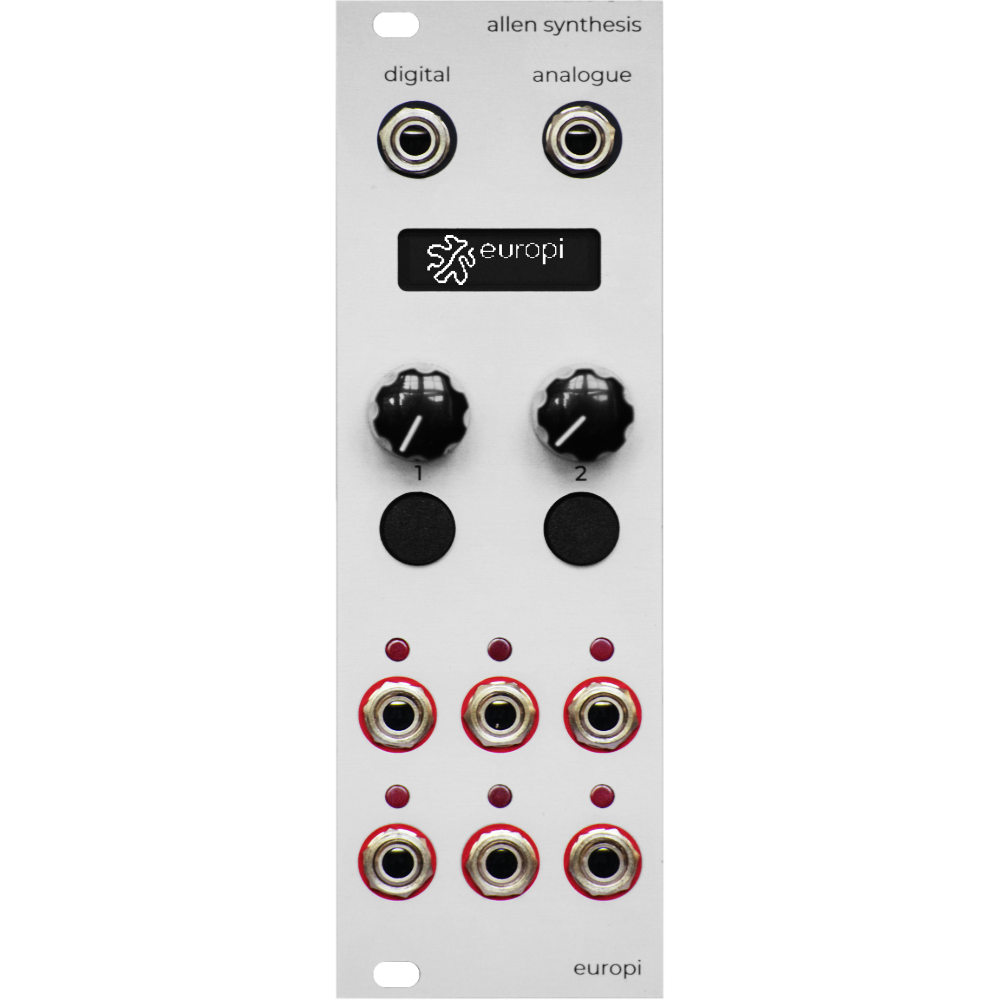 Panel artwork for the Allen Synthesis EuroPi